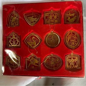 Vintage The 12 Days of Christmas Ornaments from The House of Lloyd